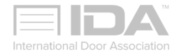 International Door Association - Logo