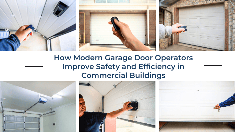 Modern Garage Door Operators Safety.