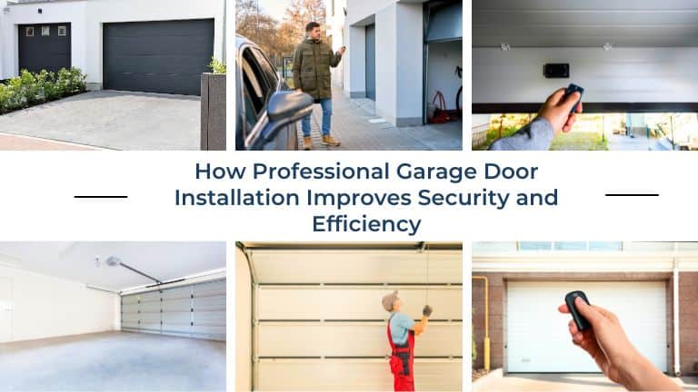 Professional Garage Door Installation Benefits in Victoria BC