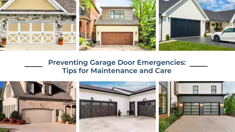Garage door maintenance tips