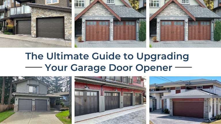 Upgrade your garage door opener