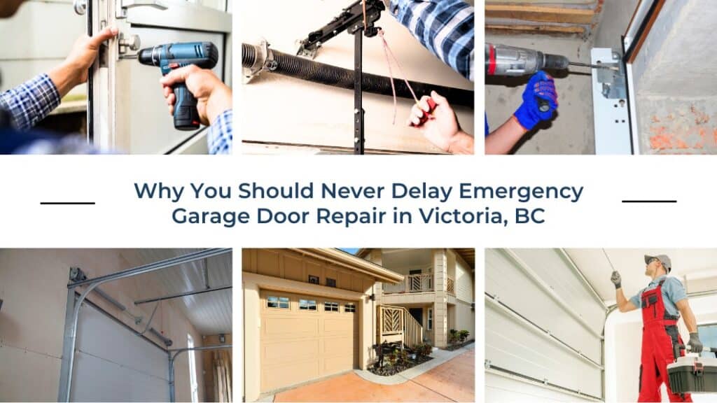 Emergency garage door repair service in Victoria BC