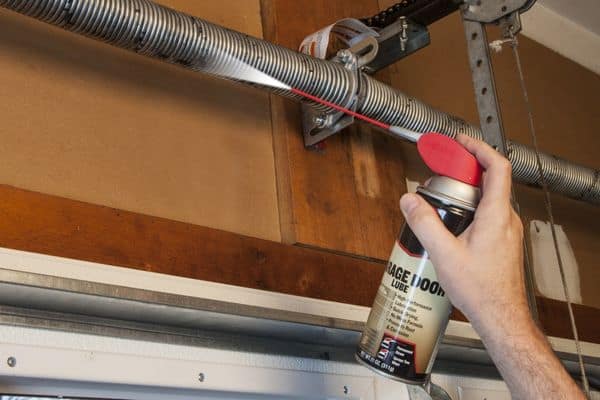 lubricate Garage Door Parts